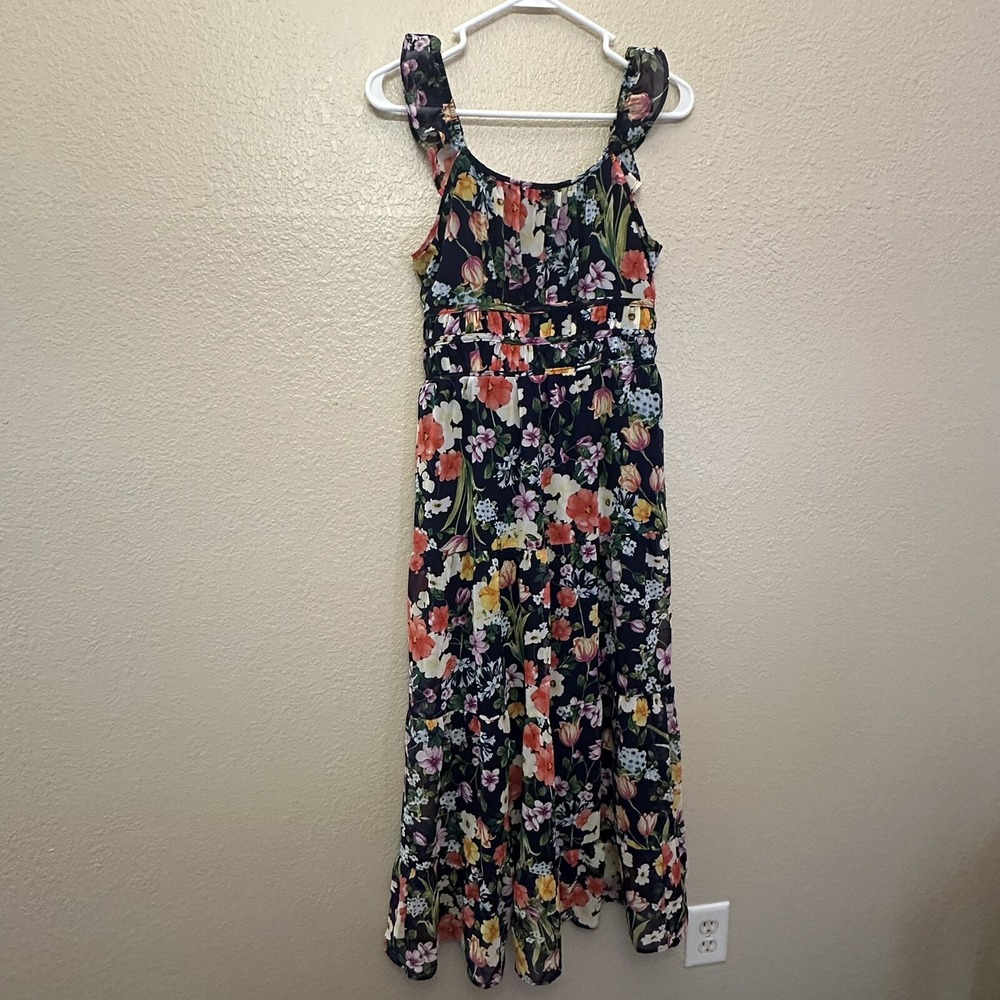 Speechless Girls' Flutter Sleeve Chiffon Maxi Dress Size Girls 16‎ New with tags